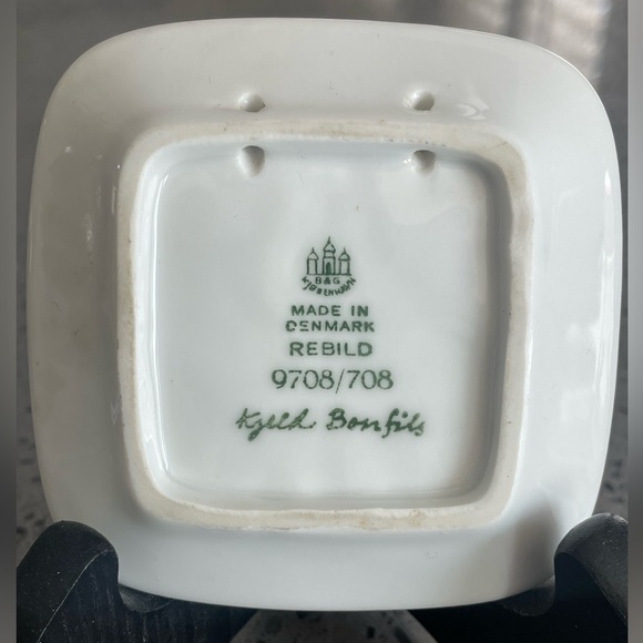 Vintage Royal Copenhagen Porcelain B&G Plaquette Mini Collectors Plate - Picture 3 of 5